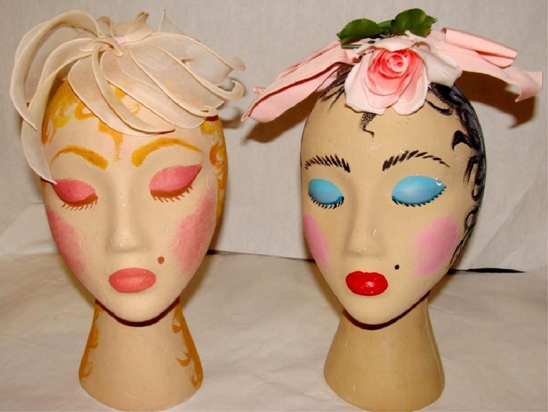 Lot of Two Vintage Hats,  I. Magnin, 1960 (1 of 3)