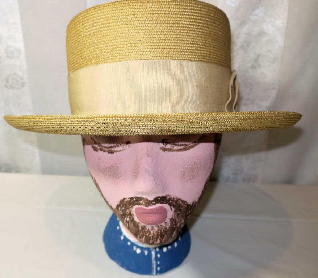 Vintage Men's Straw Hat, 1920's (1 of 1)