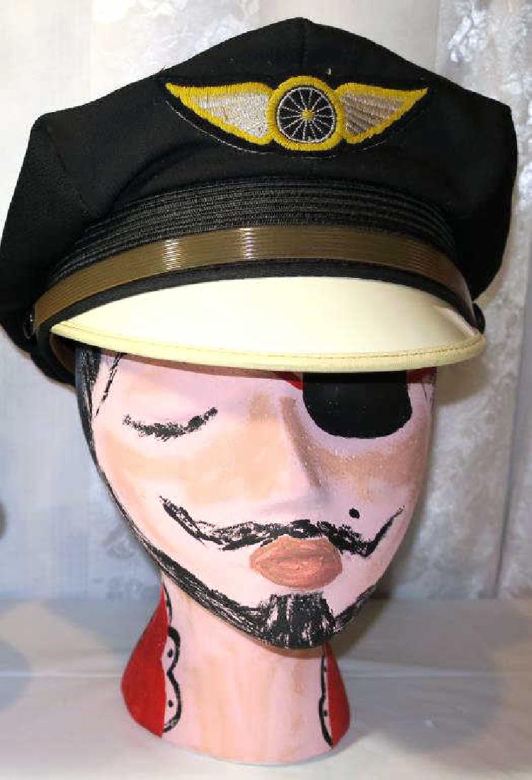 Vintage Men's Biker's Hat, Cap (1 of 2)