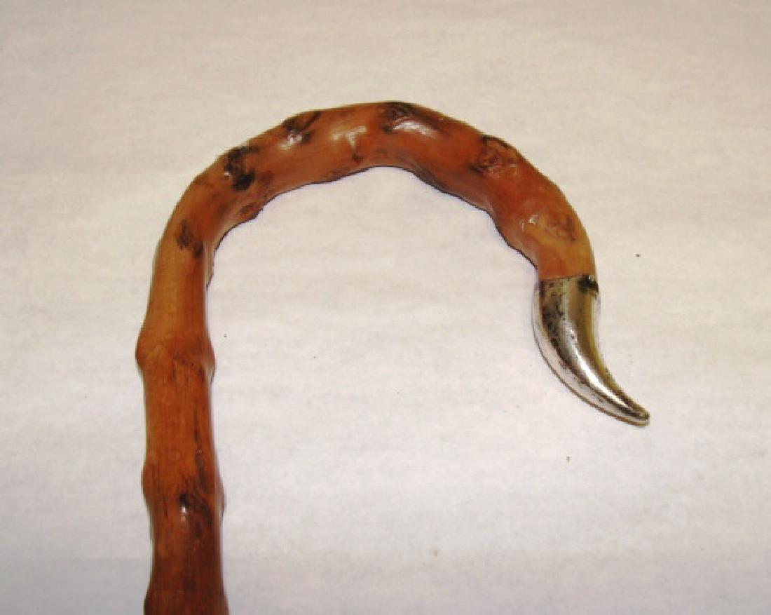 Sterling Silver Tip Walking Stick, Cane (1 of 4)