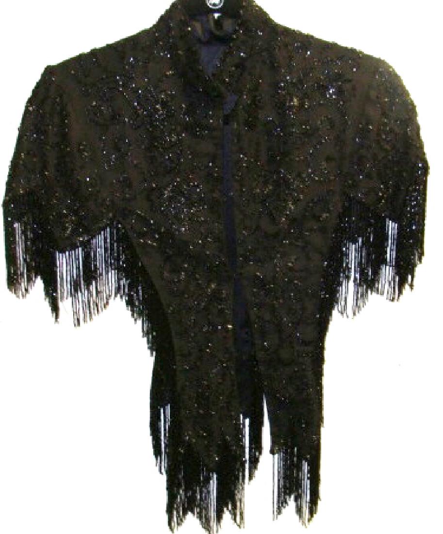 Antique Ladies Beaded Capelet (1 of 5)