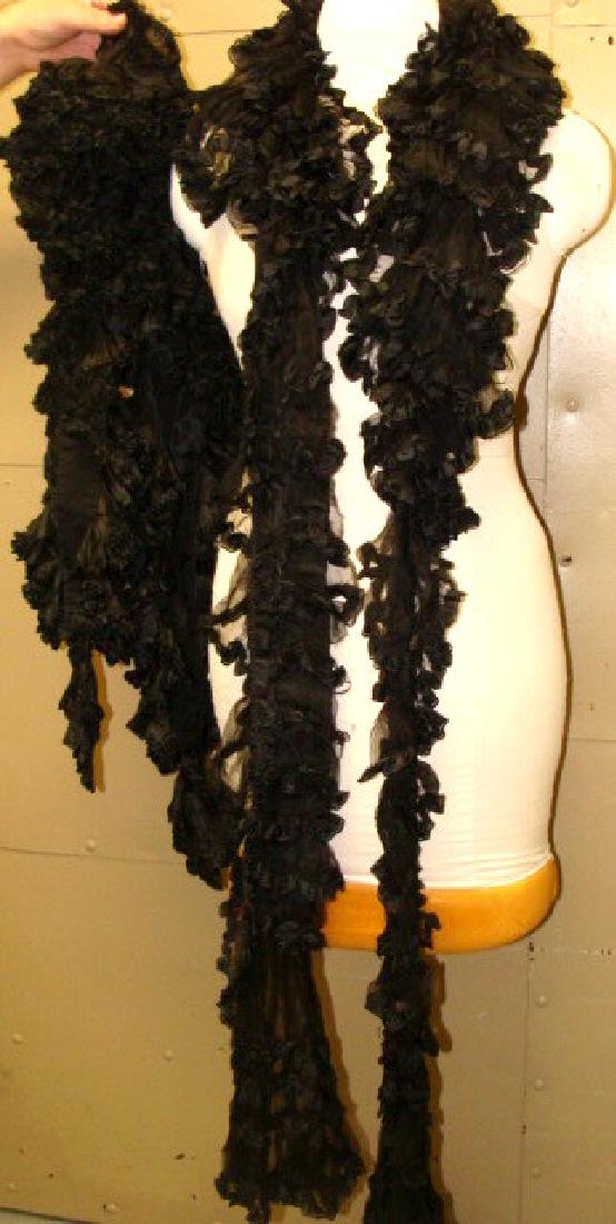Antique Lot of 2 Victorian Neck Ruffles (1 of 3)