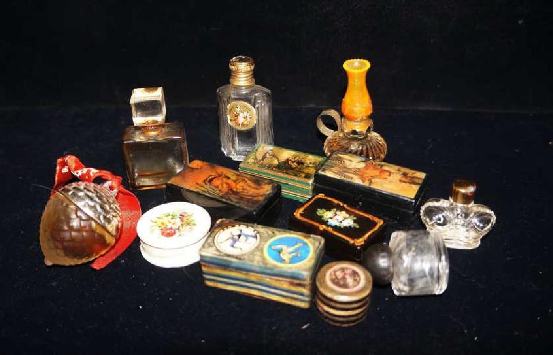 Vintage, Antique Miniature Boxes and Perfumes (1 of 3)