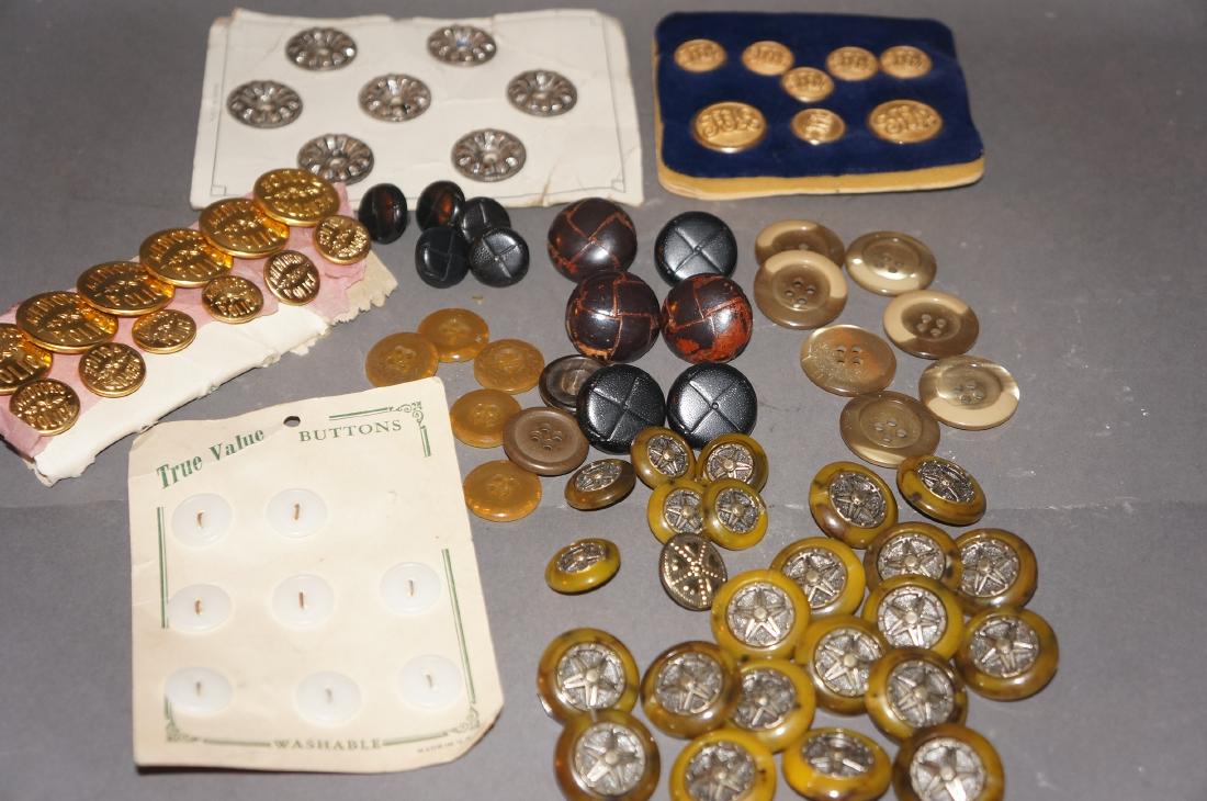 Grouping of Vintage Buttons, Police, Bakelite (1 of 3)
