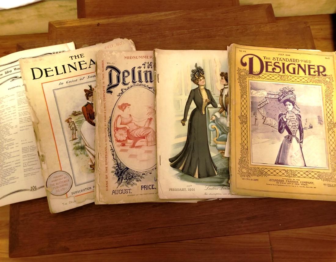 Late 1800's Early 1900's Fashion Magazines (1 of 5)