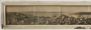 ISTANBUL TURKEY HISTORIC EARLY 7 FT PANORAMA