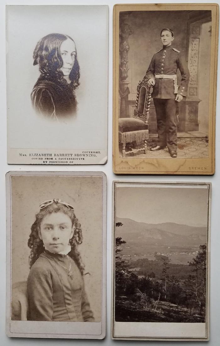 86 CDVs inc. MRS. ELIZABETH BROWNING (1 of 2)