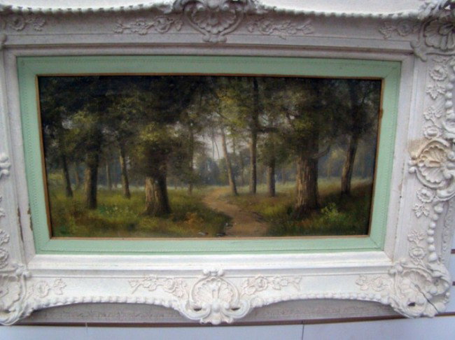 Irving- Oil on Canvas Landscape: 12.5" x 24"