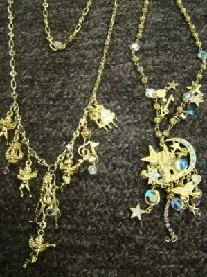 Kirks Folly 2: Multi-Charm Beaded necklaces