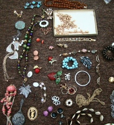 Lot of Coro: and others Necklaces, Pins, Bracelets, Earrings
