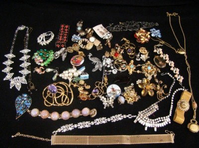 50's- 90's Costume Jewelry: Lot
