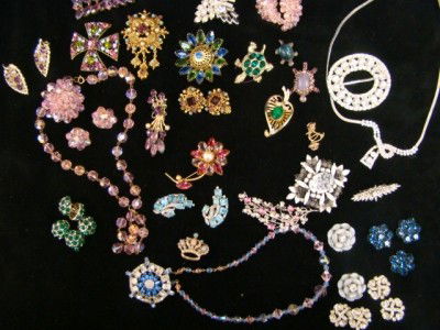 Florenza, Trifari, Bracelet, Earrings Necklace Etc.: Mixed Lot