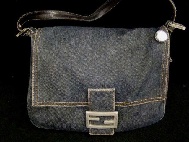Lady's Fendi Jean Purse: Condition; Good