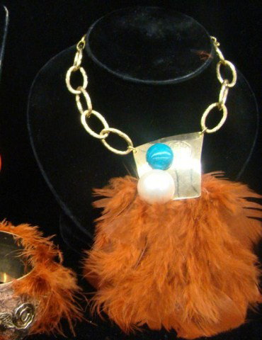 Boho Jewelry Lot: Feathers, Etc. Condition VG