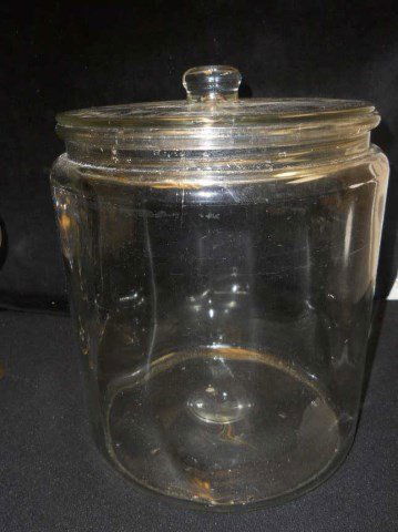 Assorted Lot of Country Jars: mixed lot- store display Jar