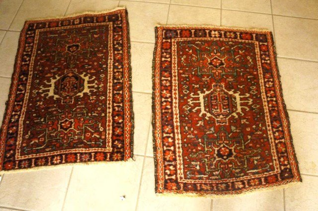 2 Oriental Scatter Rugs