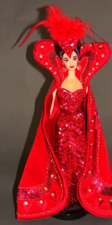 Bob Mackie Queen of Hearts Barbie (1 of 2)