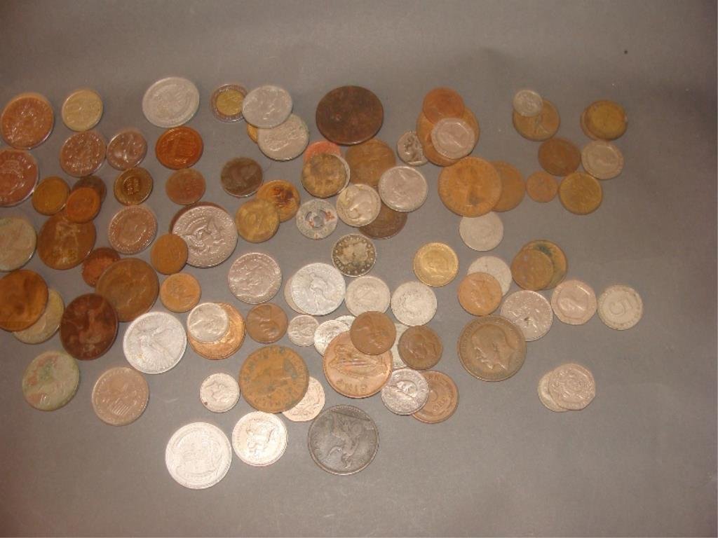 Assorted Lot of Foreign Coins (1 of 1)