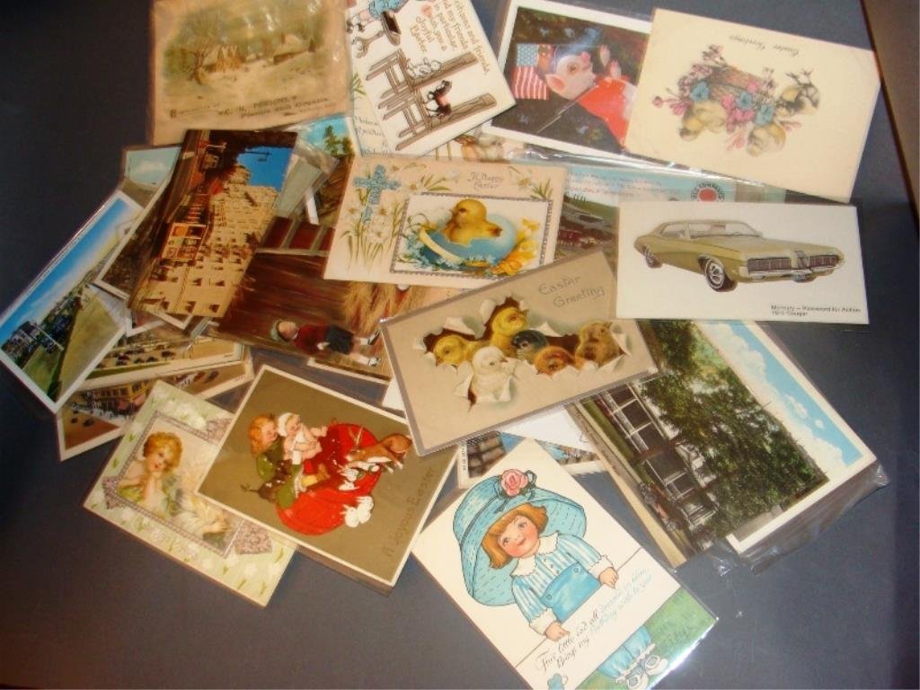 Assorted Lot of Vintage and Antique Postcards (1 of 3)