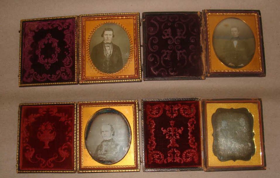 Lot o 4 Antique Daguerreotypes (1 of 4)