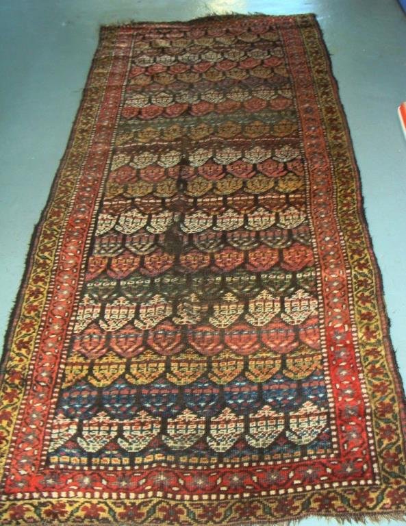 Antique Oriental Scatter Rug (1 of 4)