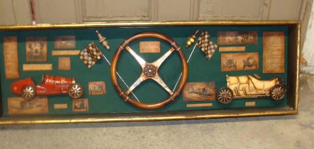 Decorative Race Car Auto Racing Shadow Box Display (1 of 5)