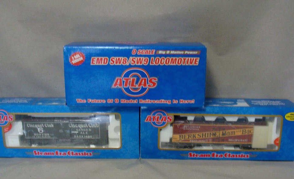 Lot of 3 Atlas Steam Era Classics Trains (1 of 1)