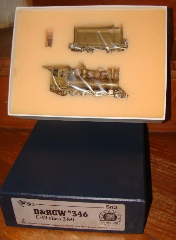 Pacific Fast Mail #346 Engine (1 of 2)