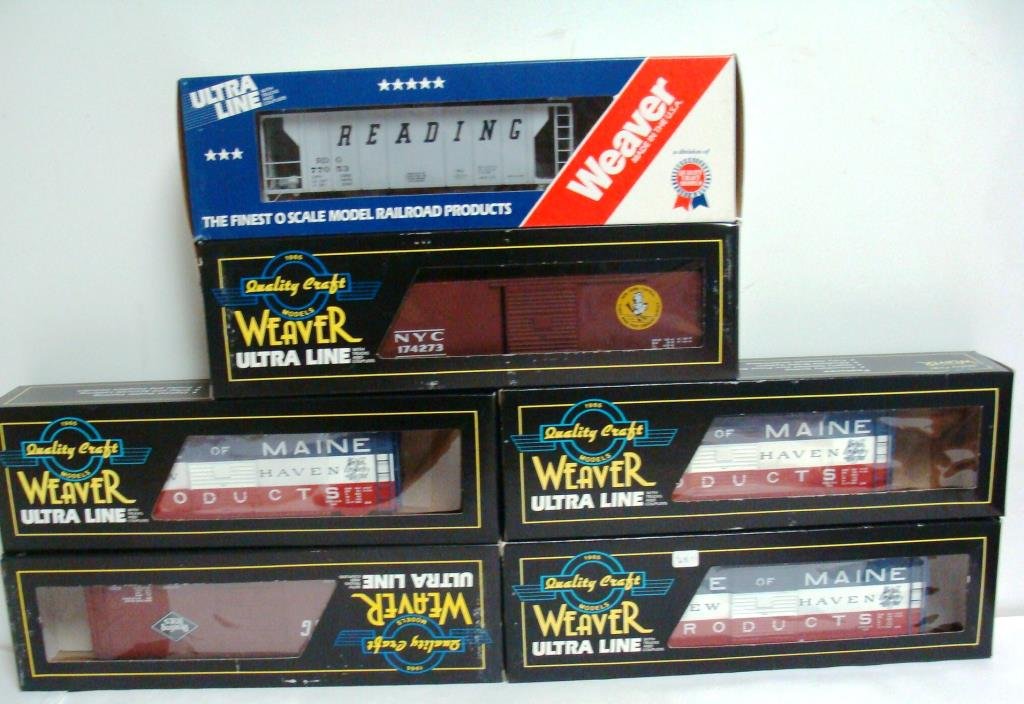 Lot of Weaver Trains, #3004, (1 of 1)