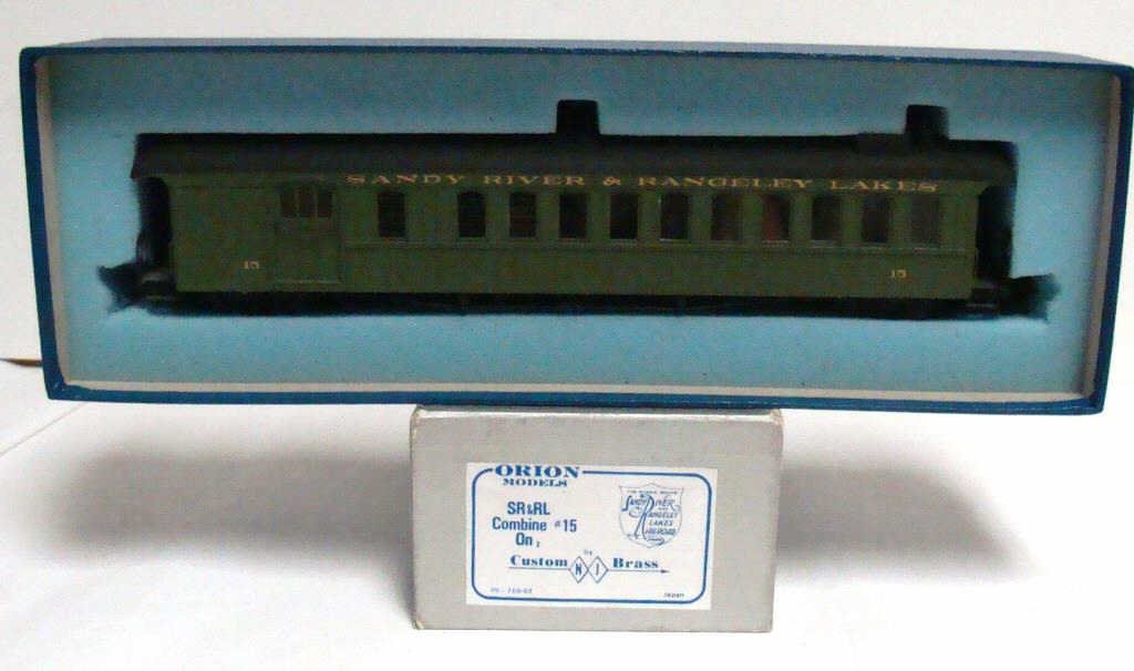 Orion Models Custom Brass Train #15: SR&RL Combine #15 On2, tac#284