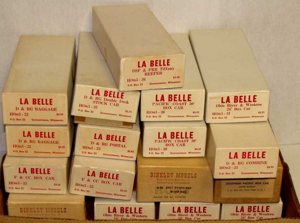 Lot of HOn3 Kits (1 of 1)