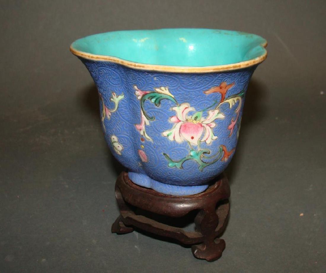 Chinese Scholar's Bowl w/ Original Stand (1 of 5)