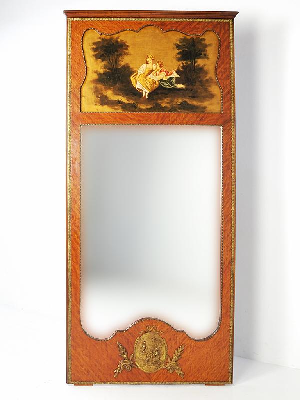 Trumeau Mirror Height 87 in; width 40; depth 1.5 in: Trumeau Mirror Height 87 in; width 40; depth 1.5 in