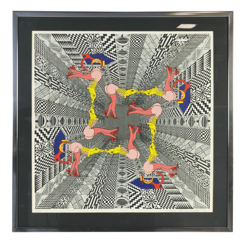 PEDRO FRIEDEBERG, "Castillo", Series: 4/60, 20.5 x: PEDRO FRIEDEBERG ""Castillo"" Series: 4/60 20.5 x 20 inches (51.2 x 50 cm)