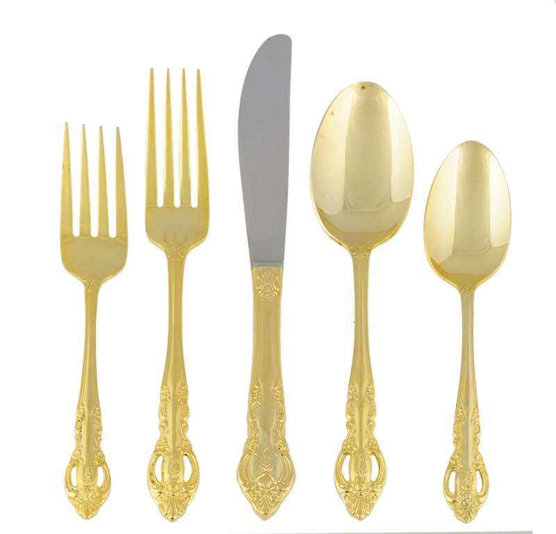 A GOLD PLATED SILVERWARE SERVICE FOR EIGHT Feb 22, 2013 Morton