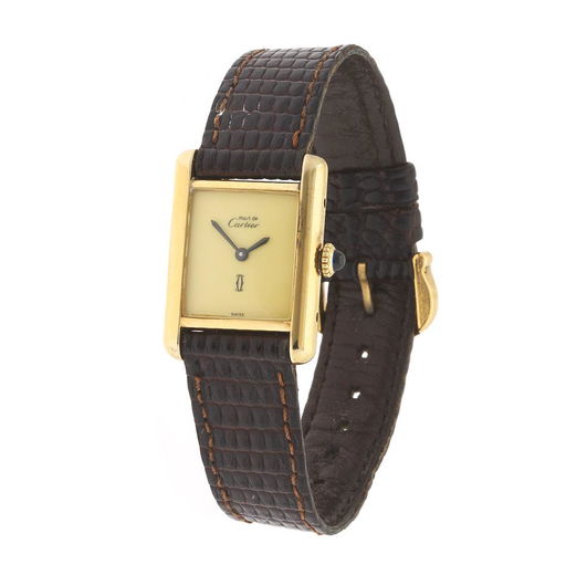 Cartier Vintage Must De Cartier Ladies Wristwatch Sep 07 2019 Aspire Auctions Inc In Oh