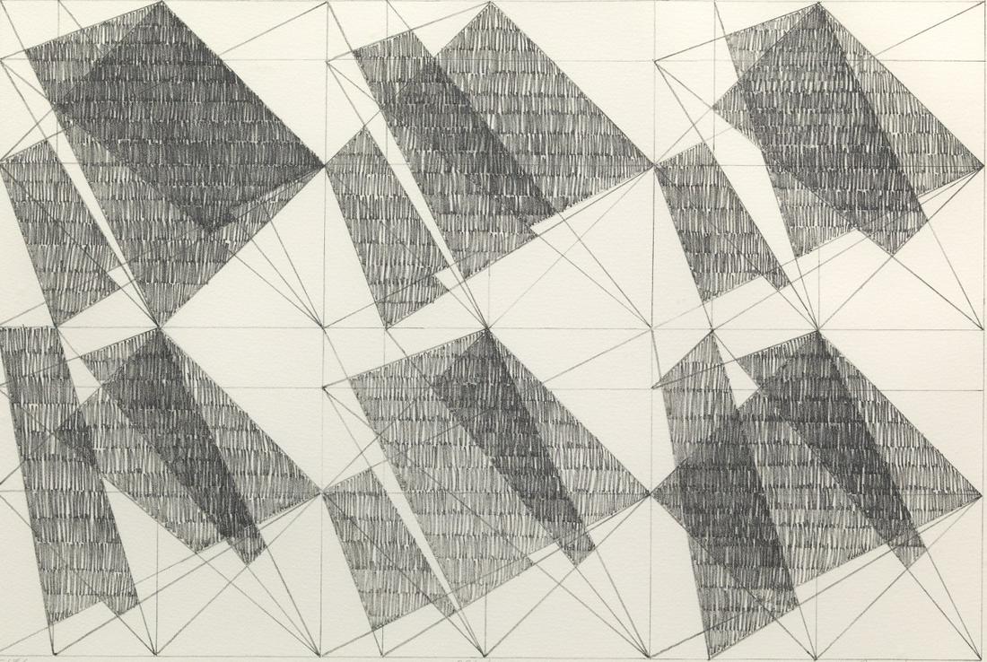 Jack Tworkov (American, 1900 - 1982): 12-1/4" x 18" "T.L. No. VI", 1978. Black and white lithograph on wove Arches paper, signed and dated in pencil lower right, titled in pencil lower left, from an edition of 250 plus 15, printed at Tama