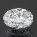 GIA 3.01 D Internally Flawless Oval Cut Diamond