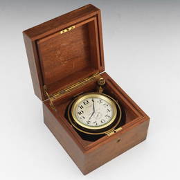 Patek Philippe Deck Clock Retailed by Bailey, Banks and