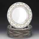 Tiffany Sterling Silver Plates, Set of 12