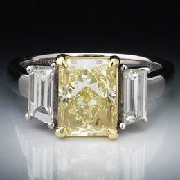 Oscar Friedman 18k Diamond Ring