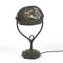 Tiffany Studios Jeweled Turtleback Desk Lamp, ca.1910