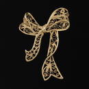 Ladies' Gold Bow Brooch