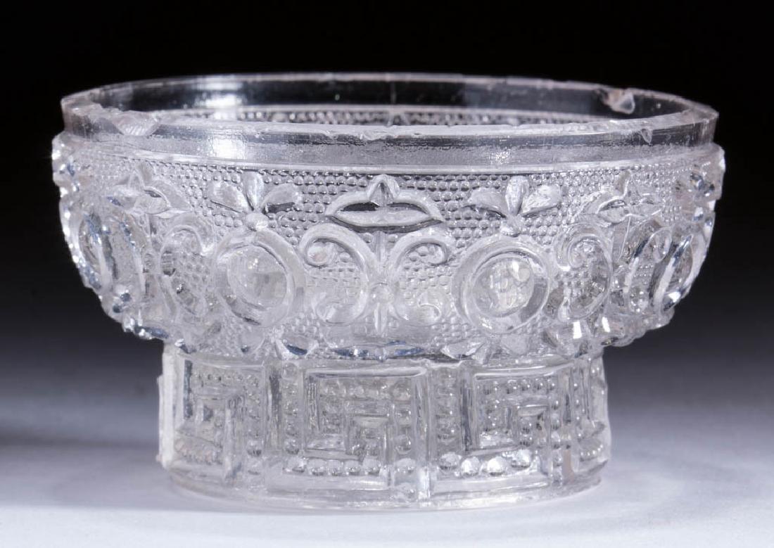 RD UNLISTED JEWEL AND SCROLL ROUND PRESSED OPEN SALT (1 of 2)