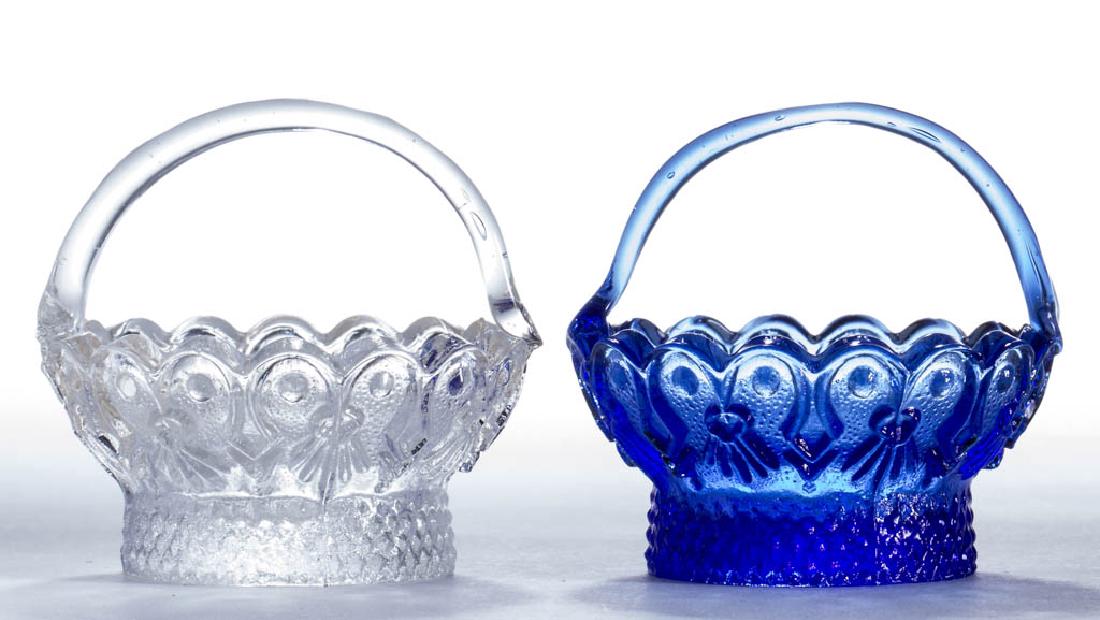 RD-26 VARIANT ROUND PRESSED OPEN SALTS, LOT OF TWO (1 of 1)