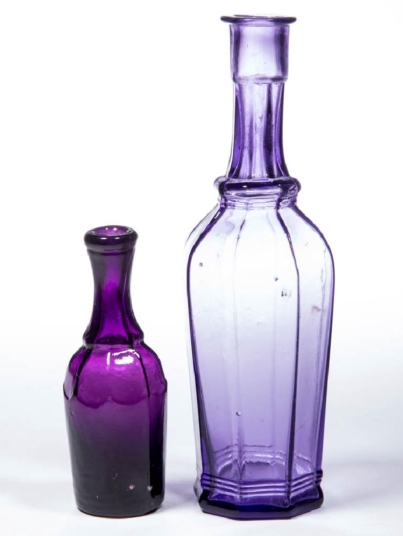 ASSORTED BLOWN-MOLDED COMMERCIAL COLOGNE BOTTLES, LOT (1 of 1)