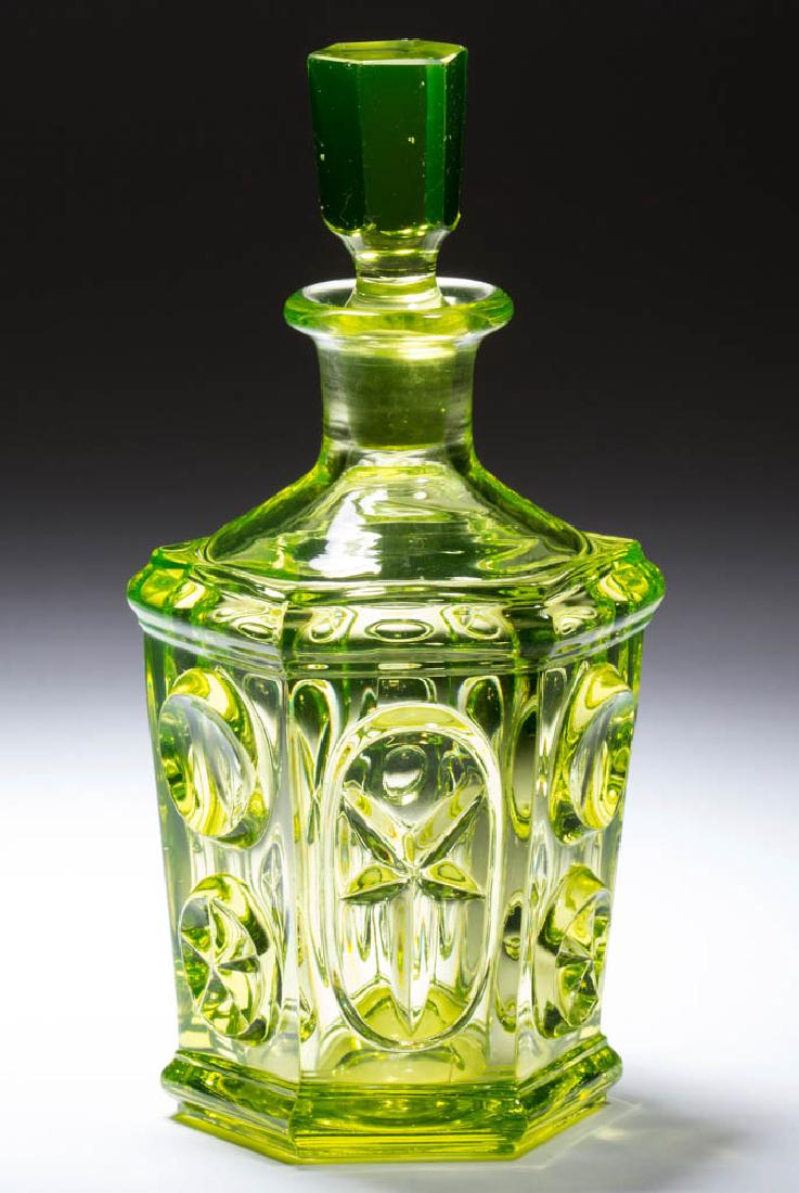 PRESSED STAR AND PUNTY COLOGNE BOTTLE (1 of 1)