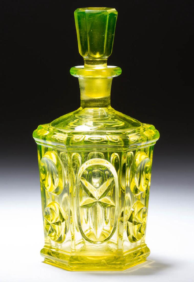 PRESSED STAR AND PUNTY COLOGNE BOTTLE (1 of 1)