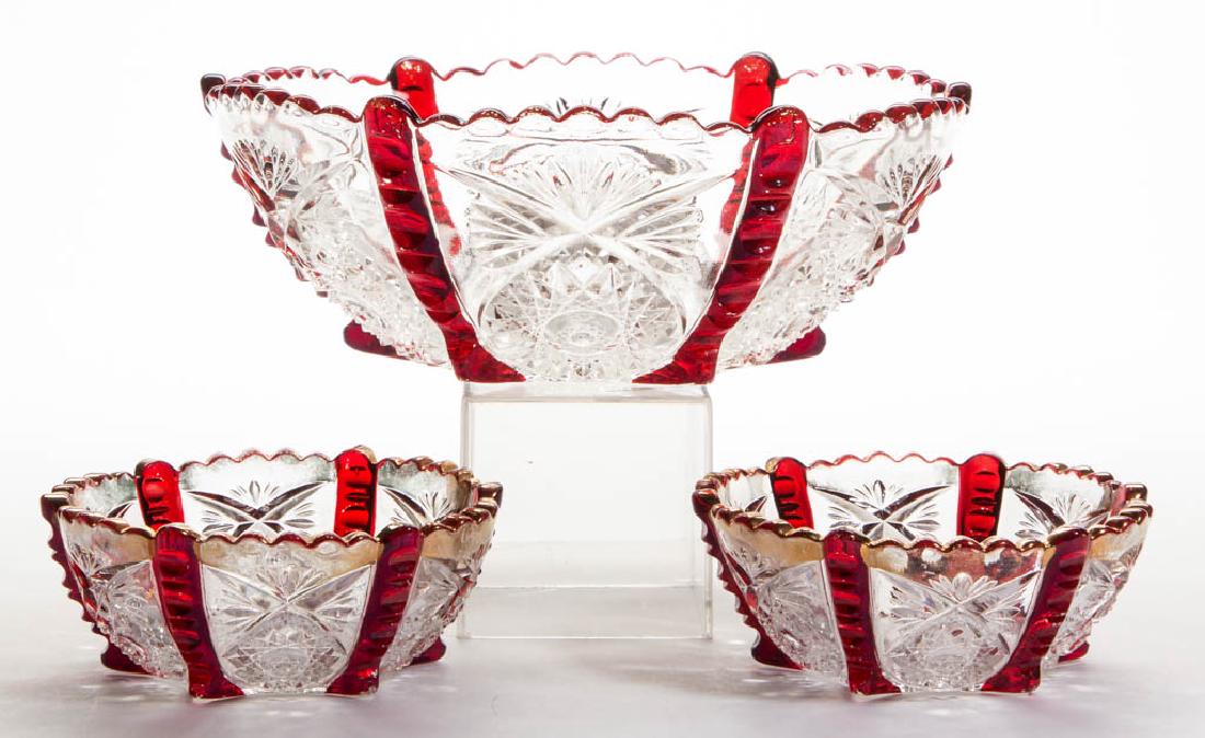 BUTTRESSED SUNBURST - RUBY-STAINED ASSEMBLED (1 of 1)