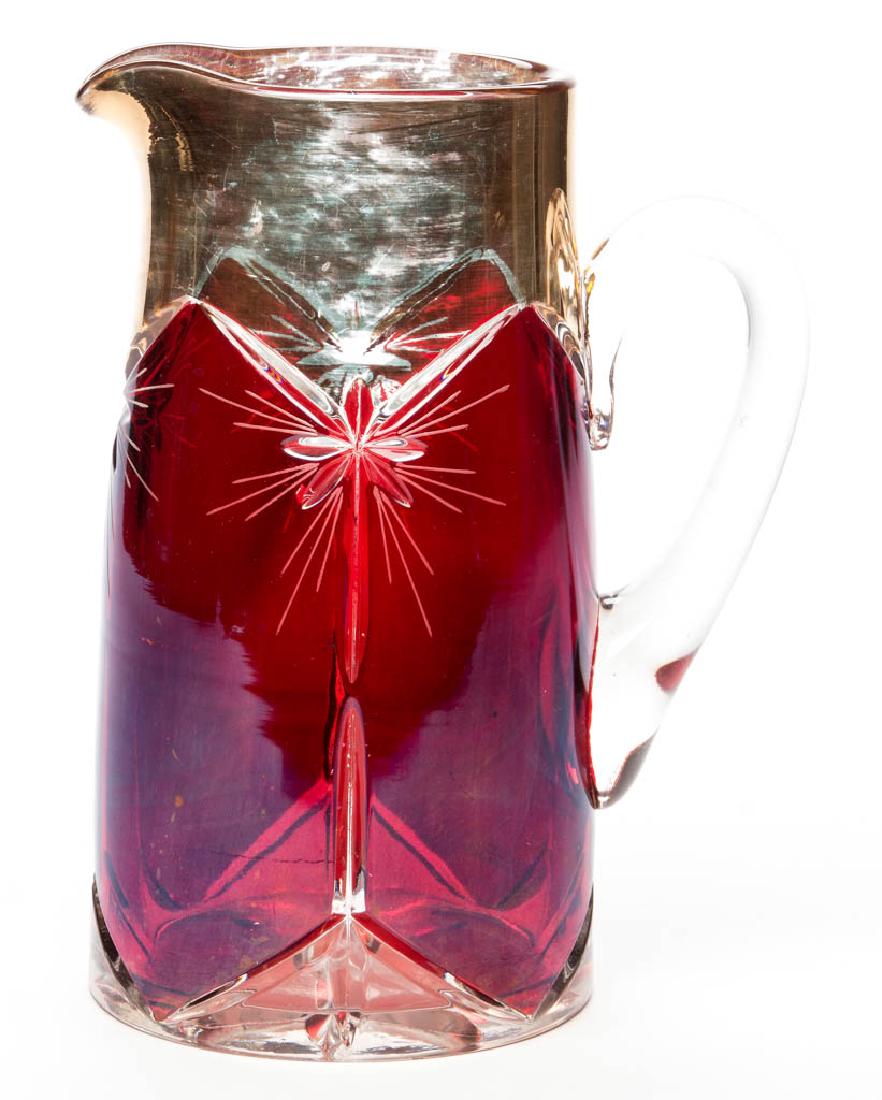 CAMBRIDGE NO. 2656 / NEARCUT STAR - RUBY-STAINED WATER (1 of 1)